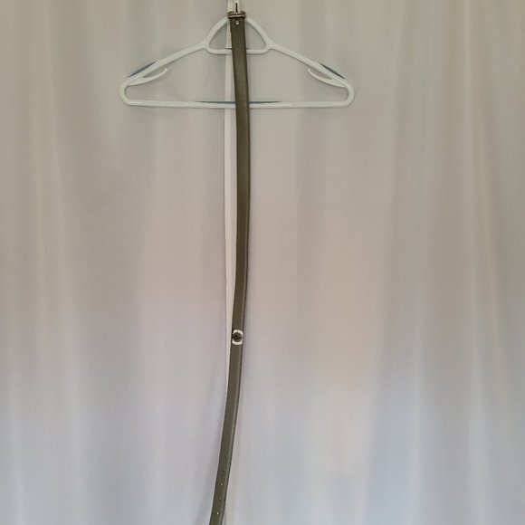 Vintage Volcom gray leather belt - 36" - Picture 3 of 5